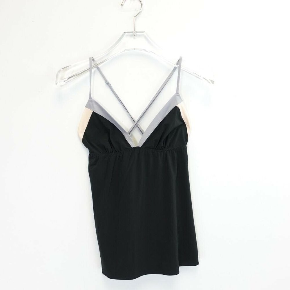 VICTORIA'S SECRET Women's Black Cami Tank SP SMALL PETITE Top Sleepwear Loose - Picture 1 of 8